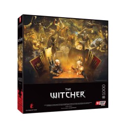 Good Loot Gaming Puzzle The Witcher Playing Gwent (1000 Pieces)