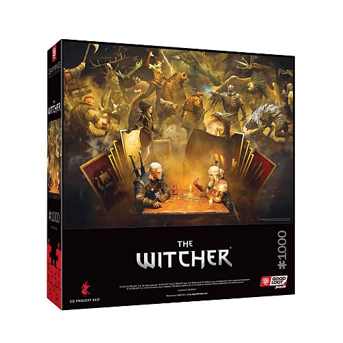 Good Loot Gaming Puzzle The Witcher Playing Gwent (1000 Pieces)