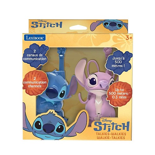 Lexibook 3d Stitch & Angel Walkie Talkies (tw18d1)