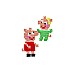 Hama Maxi Beads Peppa Pig & Little Sister (388755)
