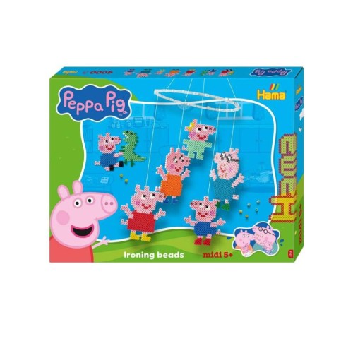 Hama Midi Gift Box Peppa Pig Family & Little Sister (387917)