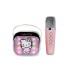 Otl Hello Kitty Popsing Led Light Up Wireless Karaoke Speaker With Microphone