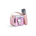 Otl Hello Kitty Popsing Led Light Up Wireless Karaoke Speaker With Microphone