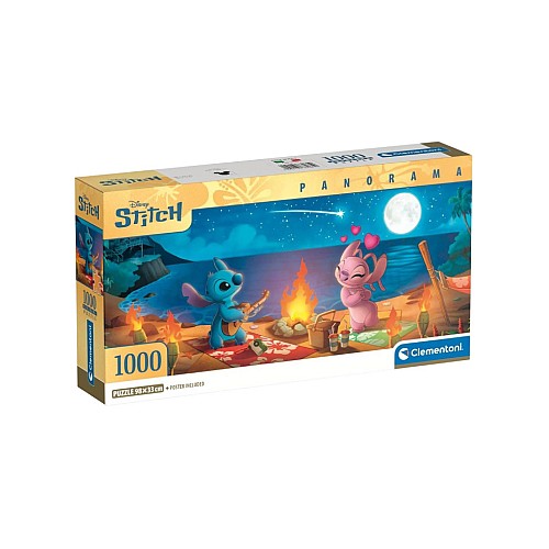 Clementoni Puzzle Panorama Hqc Disney Stitch 1000pcs (i-37061)