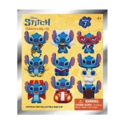 Monogram Stitch blind Bag/random) 3d Foam Bag Clips