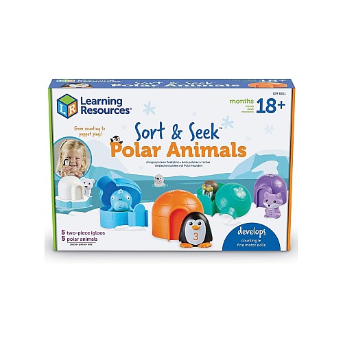Learning Resources Sort & Seek Polar Animals (lsp6811-sca)