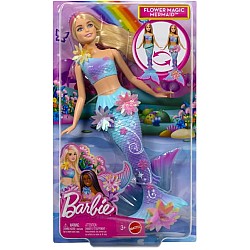 Barbie Blooming Magic White Mermaid Doll (jdm72)