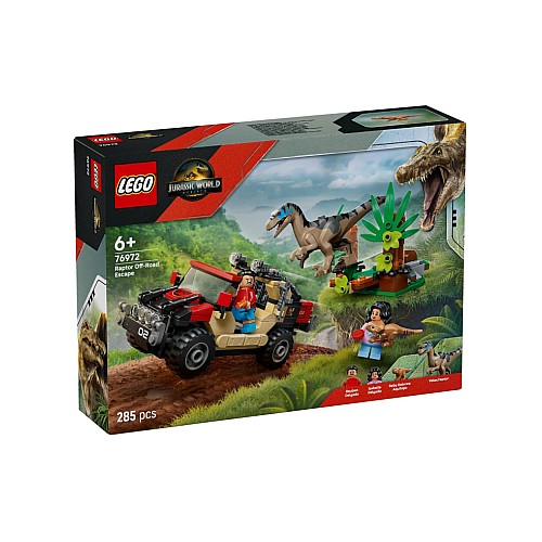 Lego Jurassic World Raptor Off-road Escape (76972)