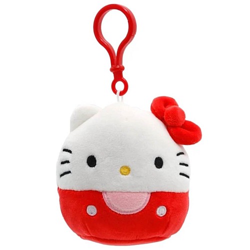 Squishmallows 9 Cm Clip-on Hello Kitty And Friends Hello Kitty