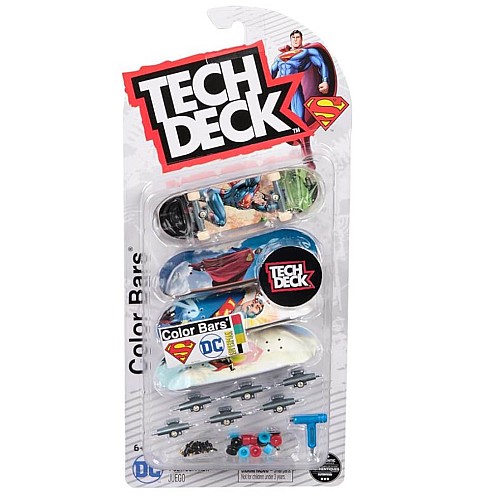 Tech Deck Skate 4 Pack Multipack Superman (6073926)
