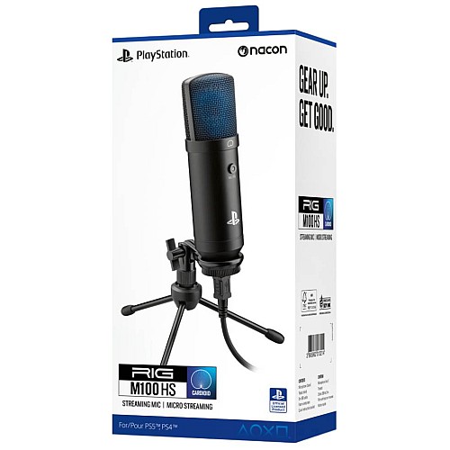 Nacon Rig Streaming Microphone M100 Hs Black