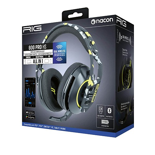 Nacon Rig Wireless Headset 600 Pro Hs Acid Camo