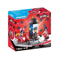 Playmobil Miraculous Paris Scooter Ride (71864)