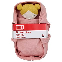 Krea Doll In Basket (36-2038)