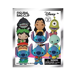 Monogram Disney: Stitch (blind Bag/random) 3d Foam Bag Clips
