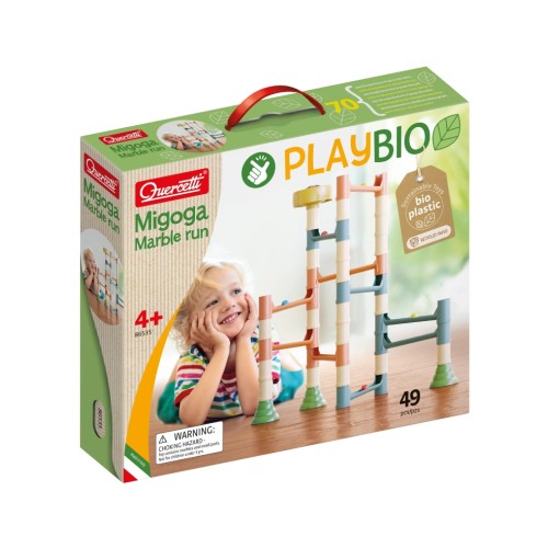 Quercetti Play Bio Migoga Marble Run (49 Pcs) (qu-86535)