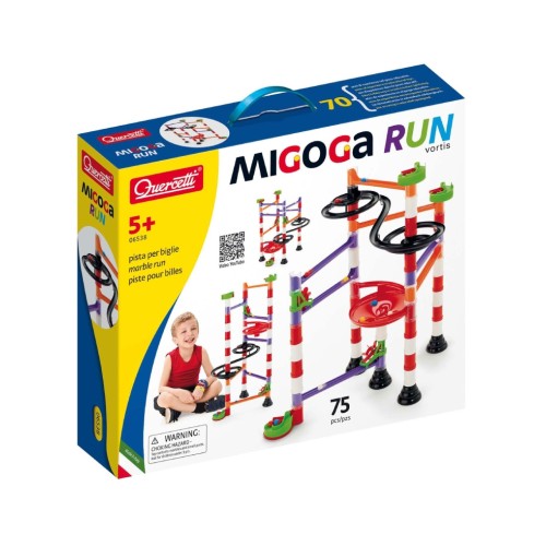 Quercetti Migoga Marble Run Vortis (75 Pcs) (qu-6538)