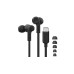 Belkin Usb-c Earbuds W/adjustable Volume Limiter Black