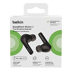 Belkin Soundform Motion True Wireless Earbuds Black