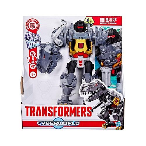 Hasbro Transformers Evergreen Cyberworld Chomp & Battle Grimlock (g0748)