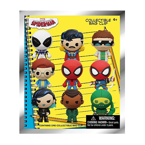 Monogram Marvel Spider-man (friendly Neighborhood) 3d Foam Bag Clips