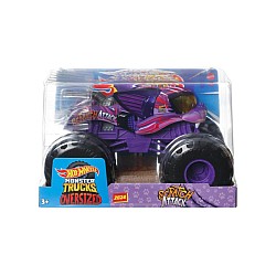 Hot Wheels Monster Trucks 1:24 Die-cast Scratch Attack