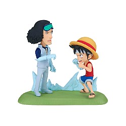 Banpresto World Collectable Log Stories One Piece Monkey.d.luffy Vs Kuzan 9cm (28688)