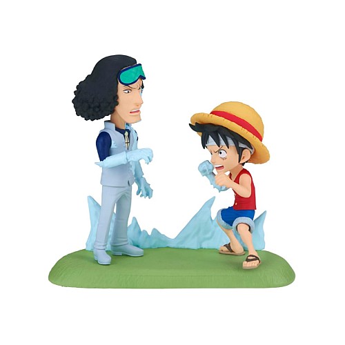 Banpresto World Collectable Log Stories One Piece Monkey.d.luffy Vs Kuzan 9cm (28688)