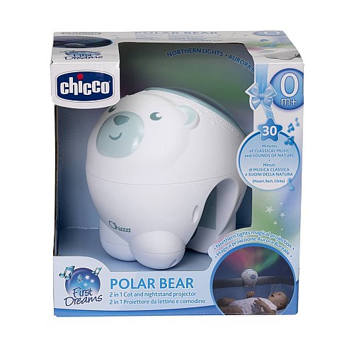 Chicco Polar Bear Projector Light Blue (300-00011558200000)