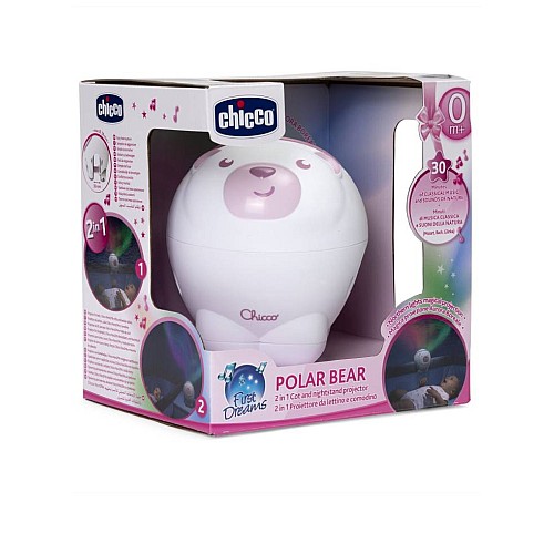 Chicco Polar Bear Projector Pink (300-00011558100000)