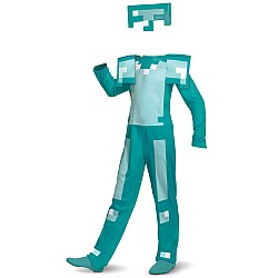 Disguise Minecraft Costumee Diamond Armor (128 Cm)