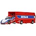 Hot Wheels Team Transport Truck & Race Car, Gift For Racing Collectors (flf56) Hot Wheels Team Transport Truck & Race Car, Gift For Racing Collectors (flf56)