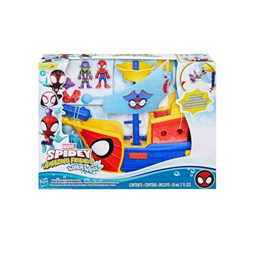 Spidey And His Amazing Friends Playsets Webs Ahoy Bubble Ship (g0666)