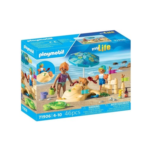 Playmobil My Life Family Fun At The Beach (71906)