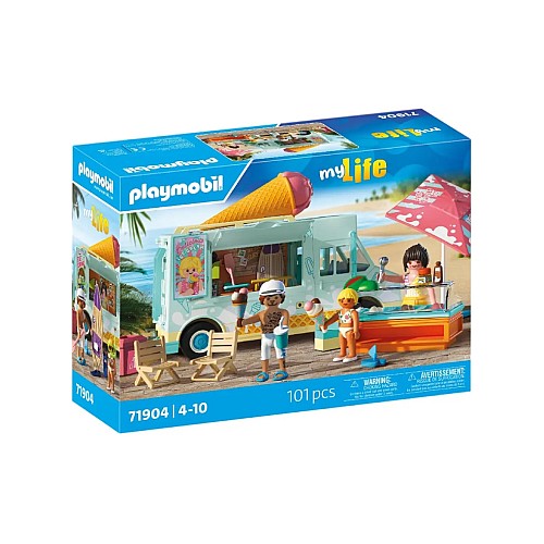 Playmobil My Life Ice Cream Truck With Surf Shop (71904)
