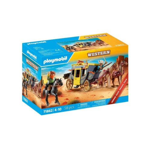 Playmobil History Wild West Stagecoach (71862)