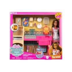 Barbie Recipe For Friendship Teresa's Kitchen (jct06)