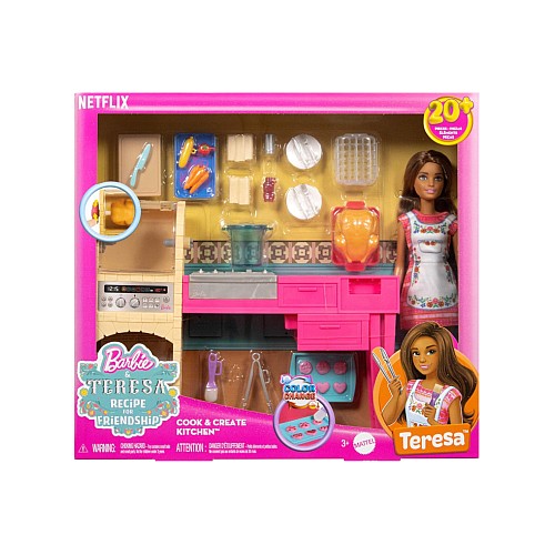Barbie Recipe For Friendship Teresa's Kitchen (jct06)