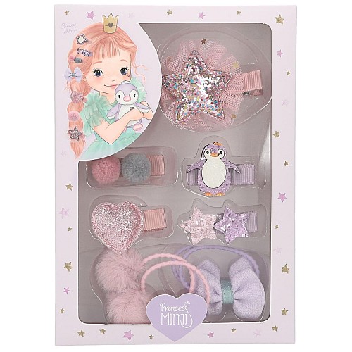 Princess Mimi Hair Accessories Powdery Pinks And Purples