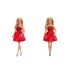Barbie Fashionista 80th Anniversary Ruby Red Doll (jgd25)