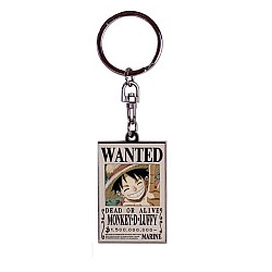Abysse One Piece Wanted Luffy Keychain (abykey390)