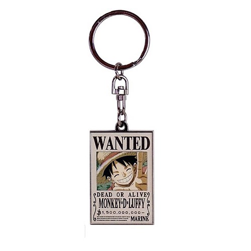 Abysse One Piece Wanted Luffy Keychain (abykey390)