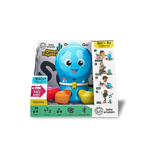 Baby Einstein 4-in-1 Crawl & Chase Pal, Go Opus Go (be-16921)