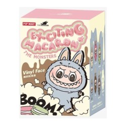 Labubu The Monsters Exciting Macarons Blind Box Assorted Colours, Random