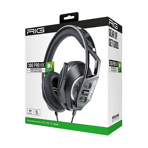 Nacon Rig Headphones 300 Pro Hx Black