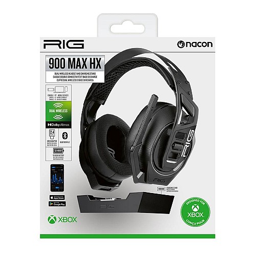 Nacon Rig Wireless Headset 900 Max Hx Black