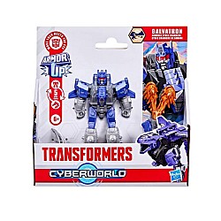 Transformers Evergreen Cyberworld Armored Cyber Changers Armor Galvatron (g1052)