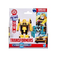 Transformers Evergreen Cyberworld Armored Cyber Changers Armor Bumblebee (g1045)