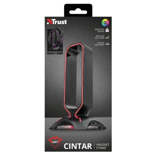 Trust Gxt 265 Cintar Rgb Headphone Holder Stand