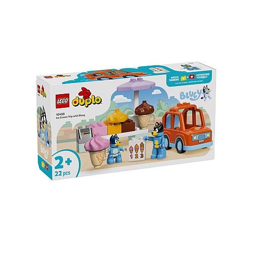 Lego Duplo Bluey Ice Cream Trip With Bluey (10458)